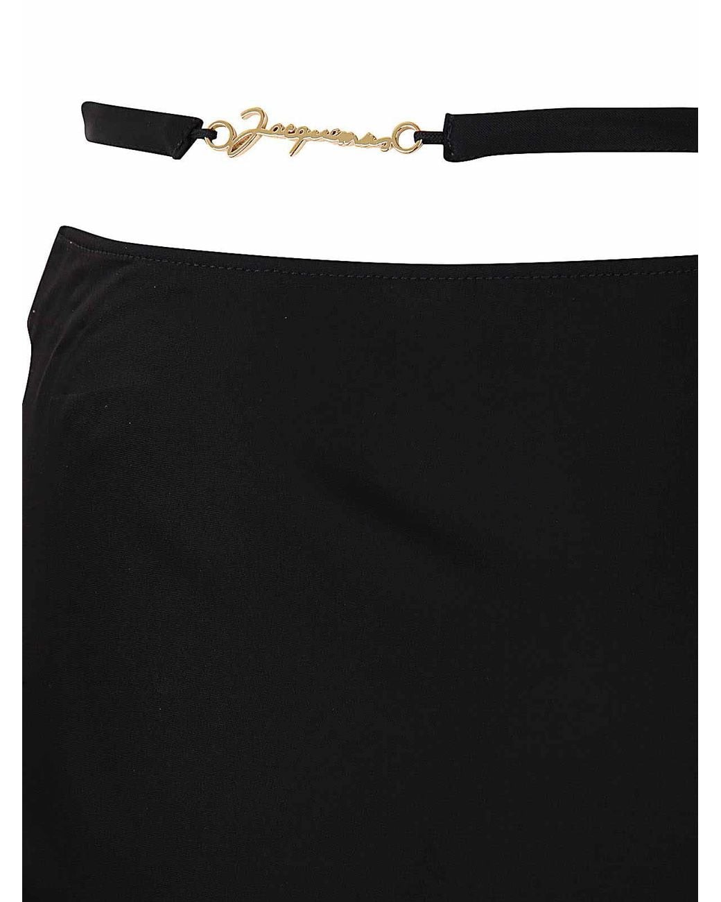 Jacquemus Black La Jupe Notte Skirt