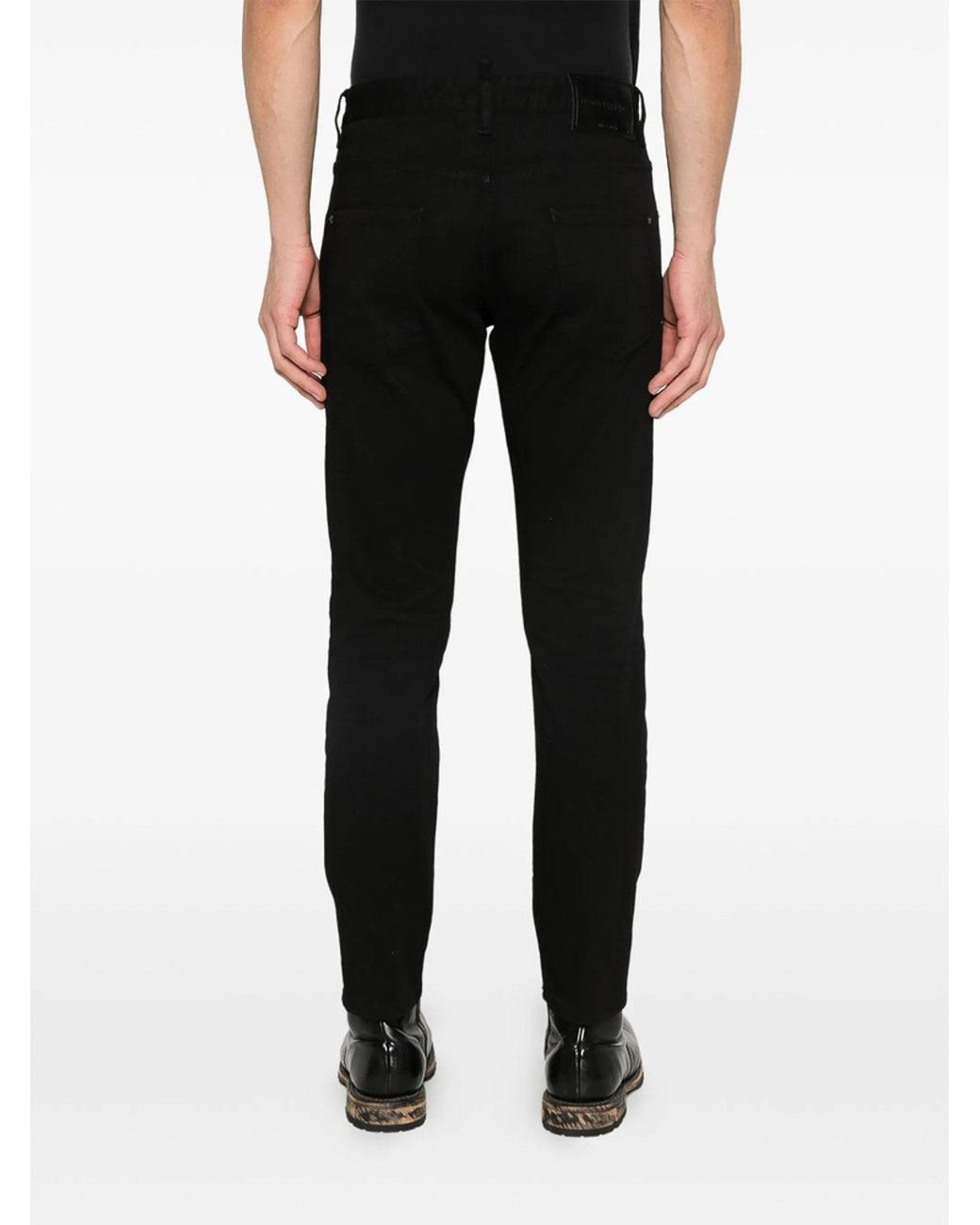 DSquared² Black Skater Jeans for men