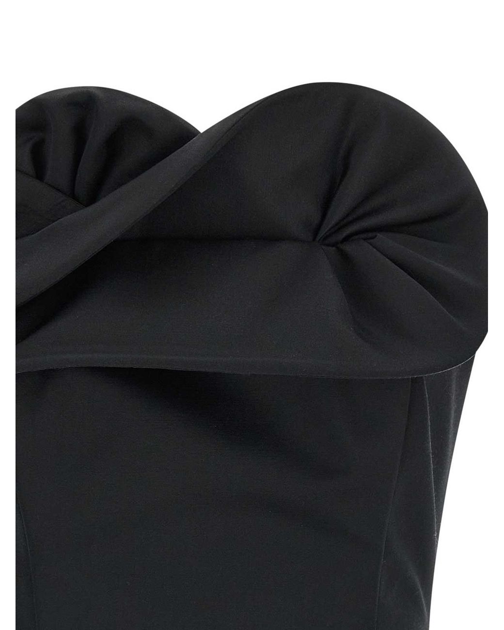 Magda Butrym Black Corset Top