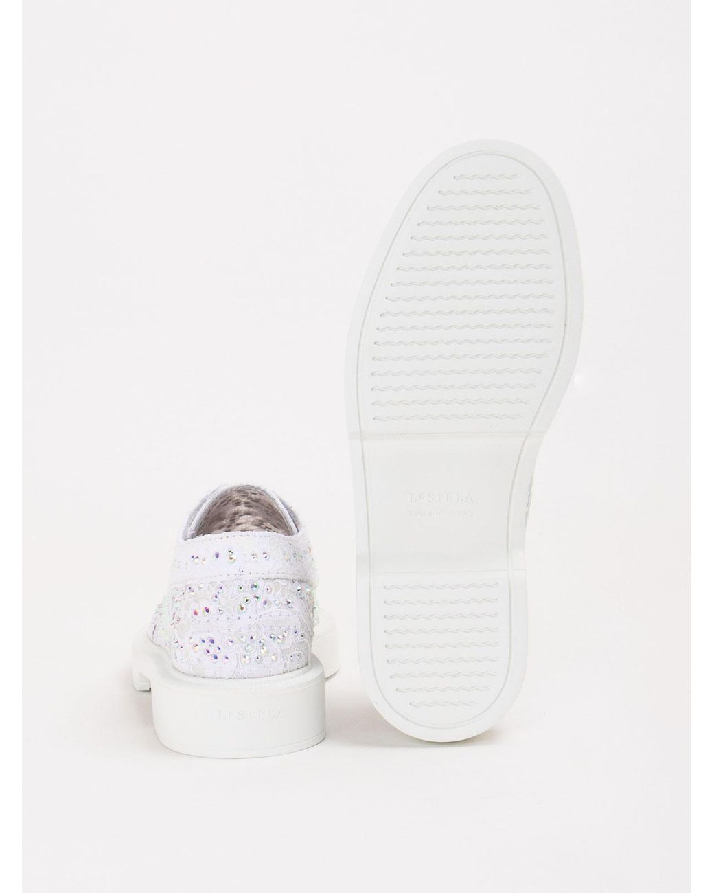 Le Silla White Loafer