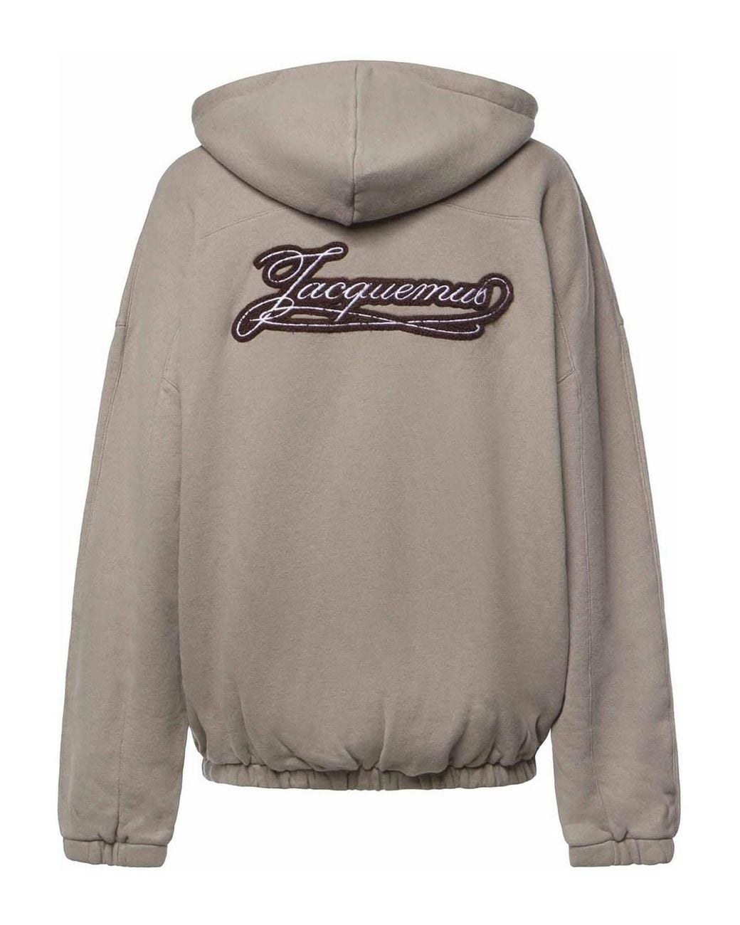 Jacquemus Gray Tournament Hoodie for men