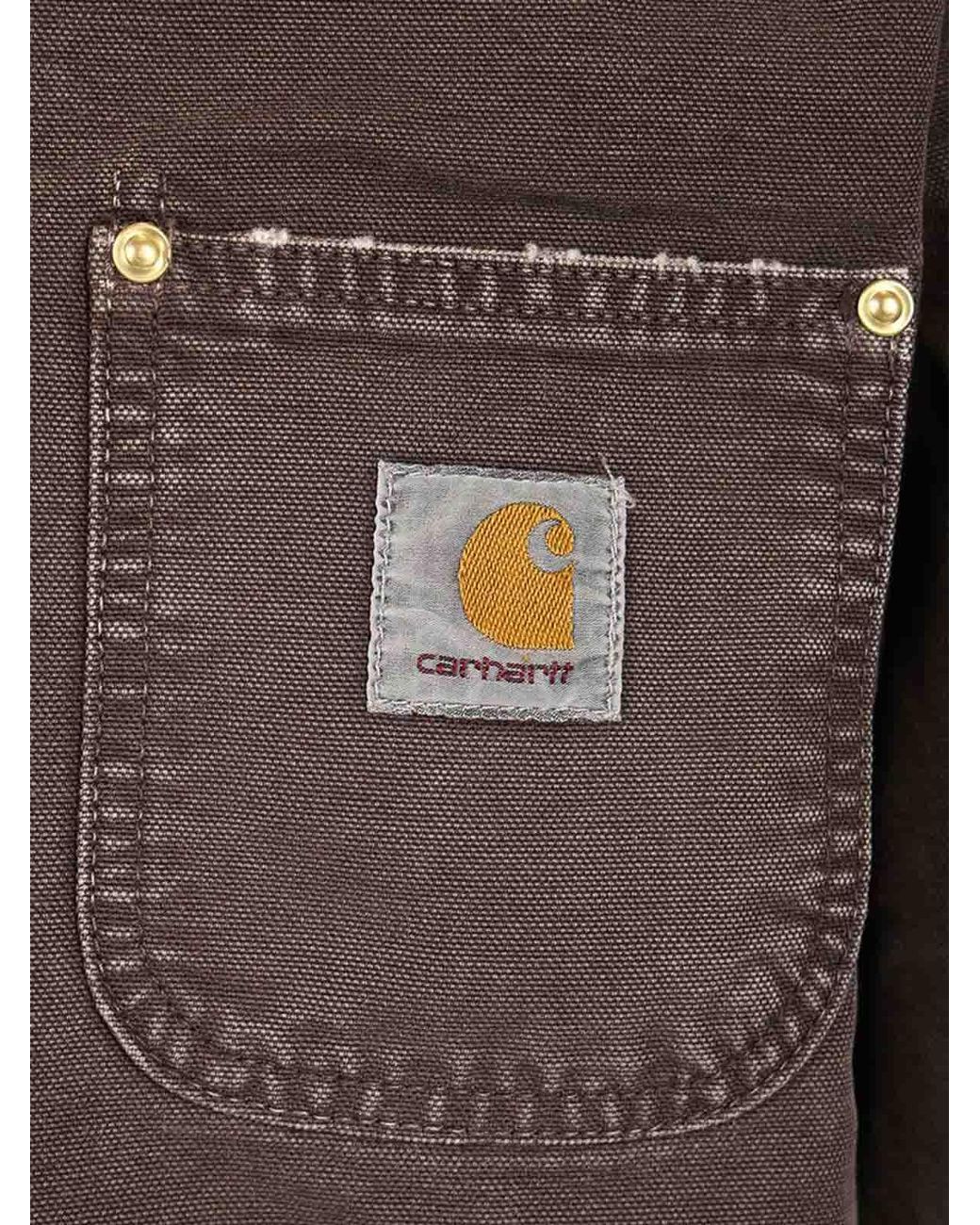 Carhartt Brown Chore Jacket for men