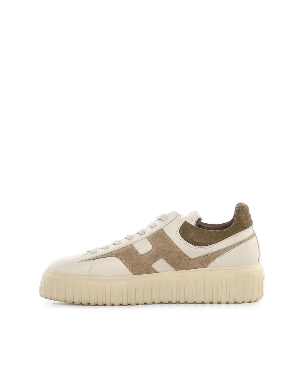 Hogan Natural H-Stripes Sneakers for men