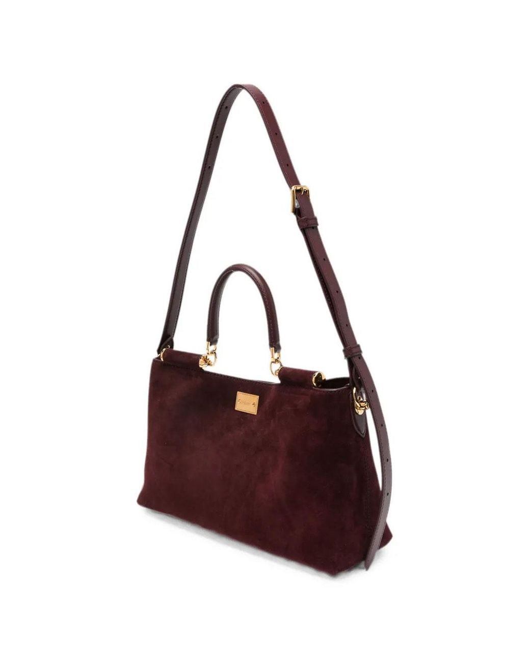 Dolce & Gabbana Purple Vittoria Hand Bag