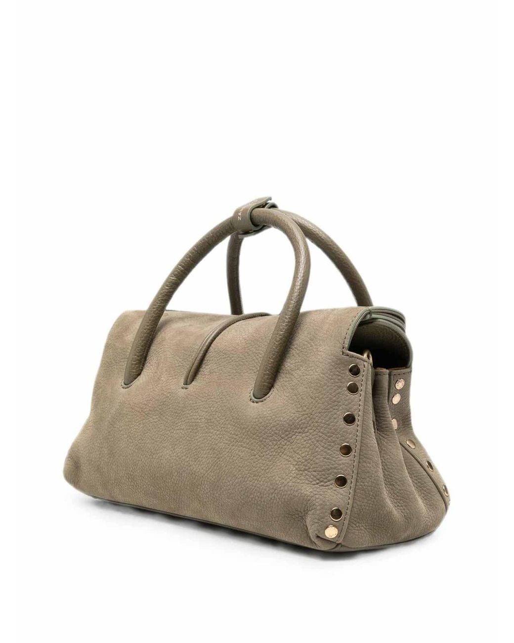 Zanellato Metallic Dotta Small Leather Bag
