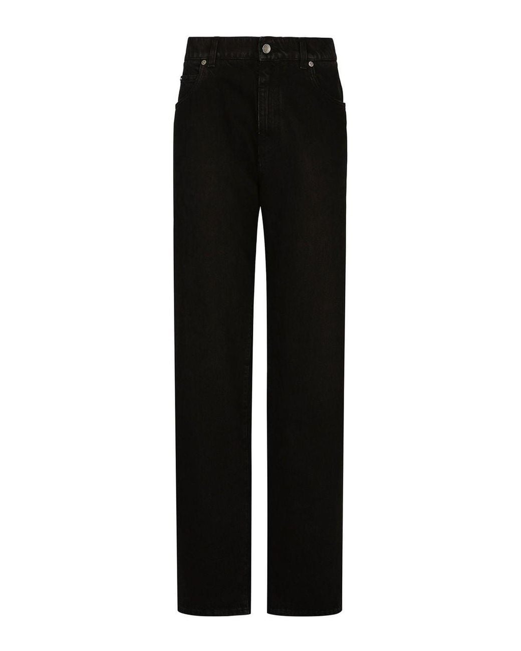 Dolce & Gabbana Black Denim Boyfriend Jeans