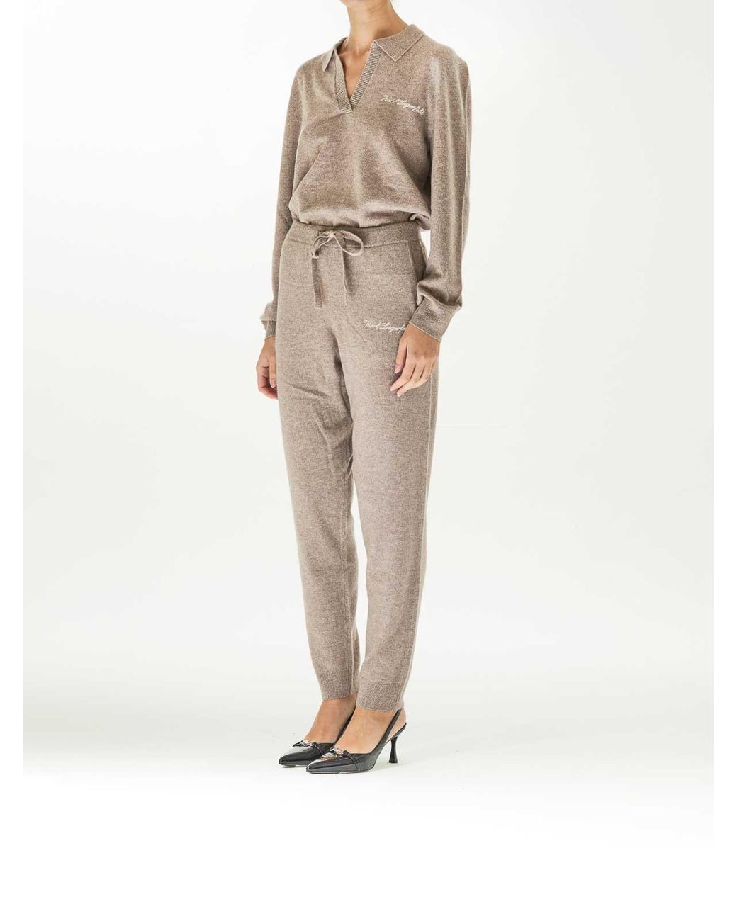 Karl Lagerfeld Natural Hotel Karl Kashmere Joggers