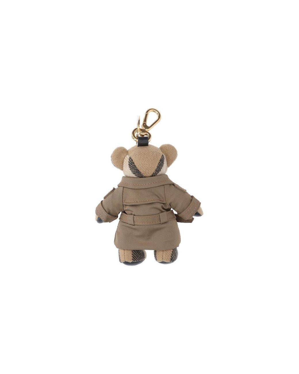Burberry Metallic Bear Keychain Charm