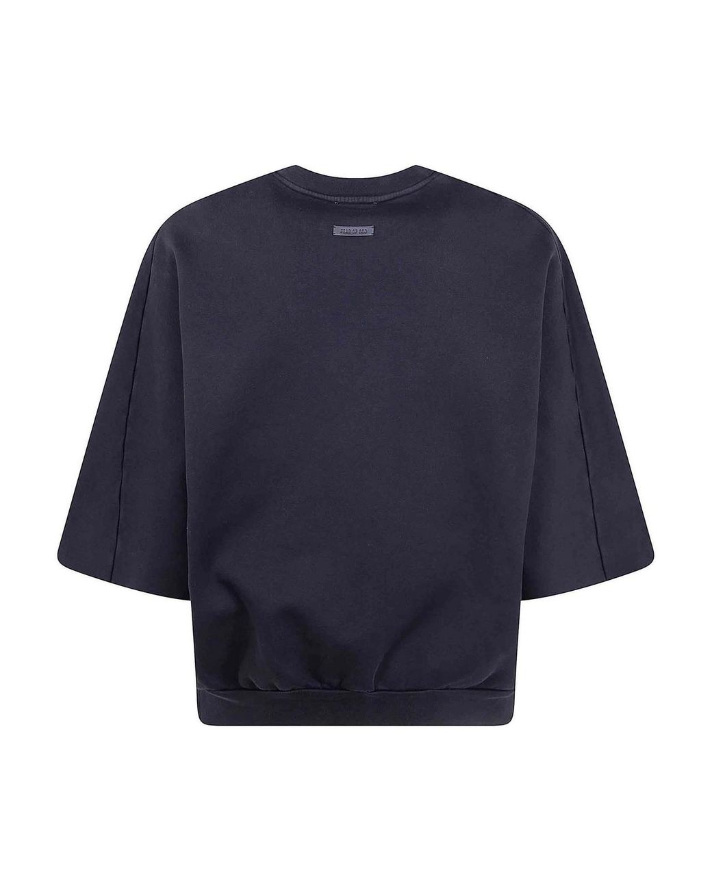 Fear Of God Blue Cut Sleeve Sweatshirt for men