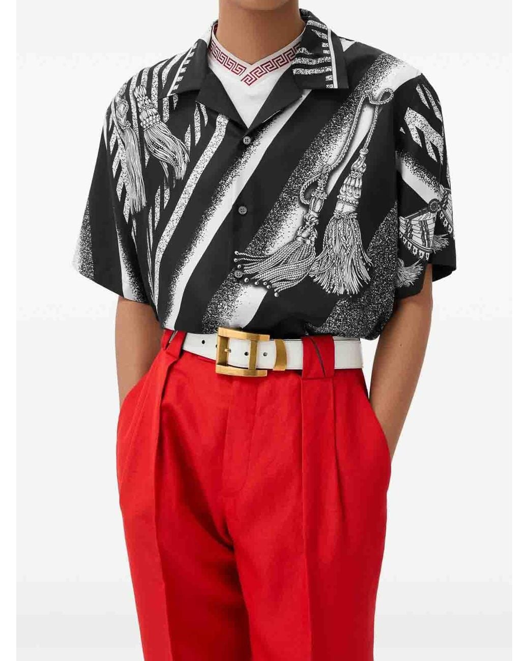 Versace Black Shirt for men
