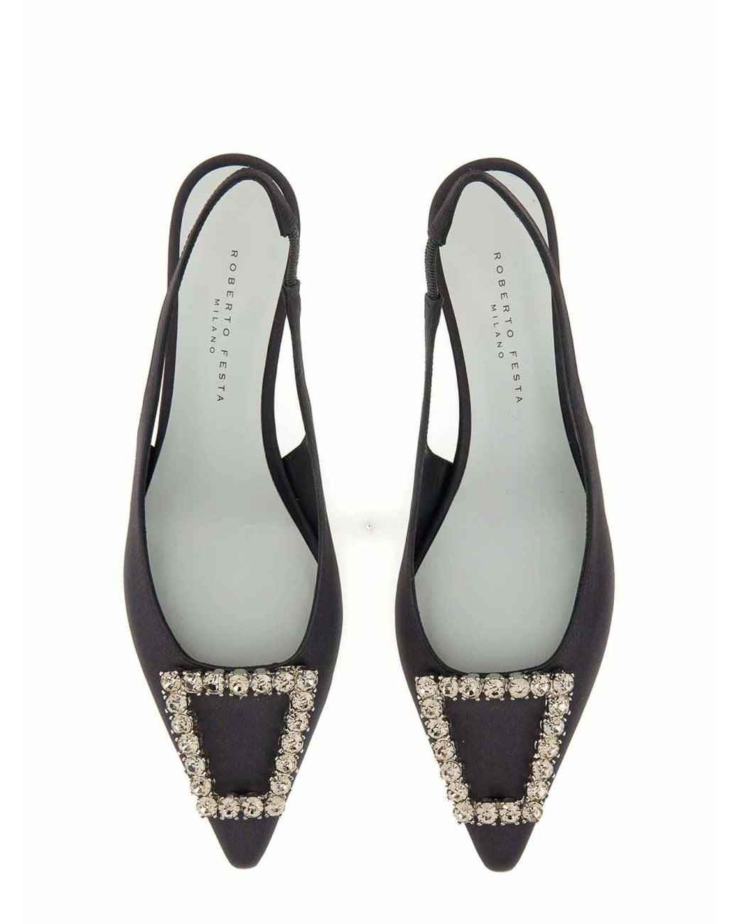 Roberto Festa White Slingback Futura