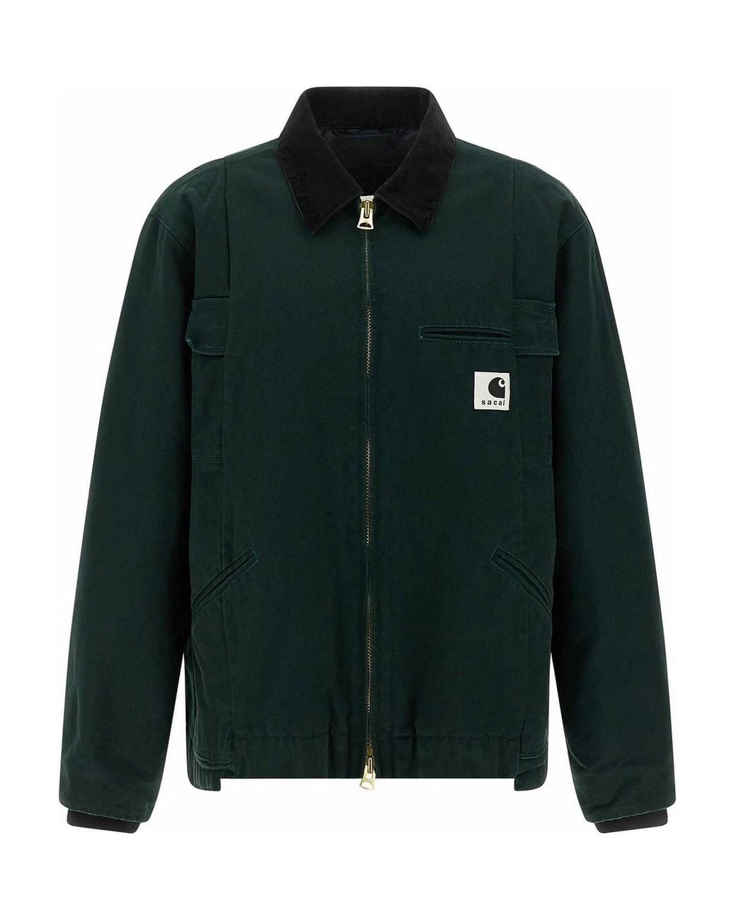 Sacai Green X Carhartt Wip Capsule Jacket for men