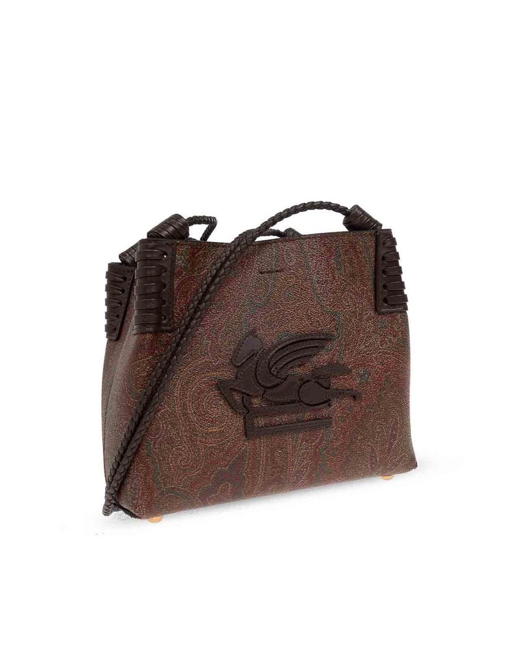 Etro Brown Shopping Libra Arnica