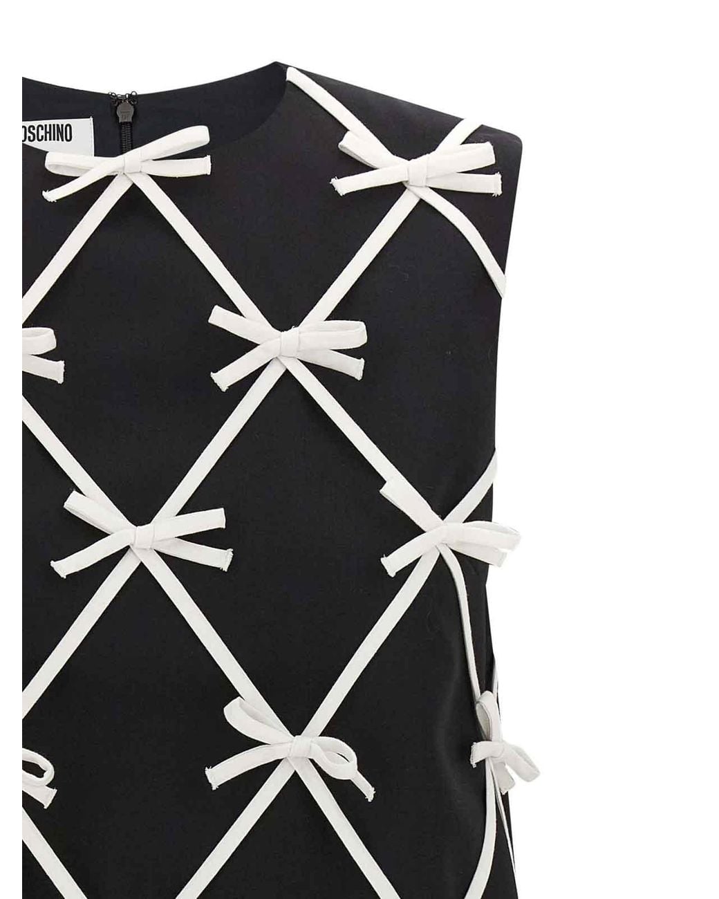 Moschino Black Bow Dress