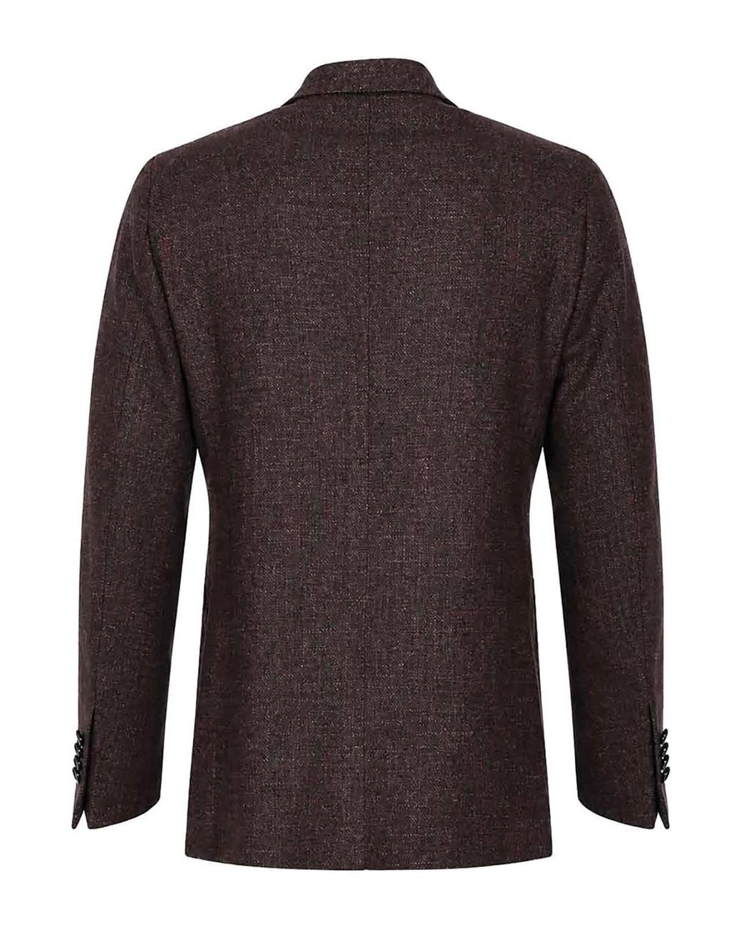 Tagliatore Black Double-Breasted Jacket for men