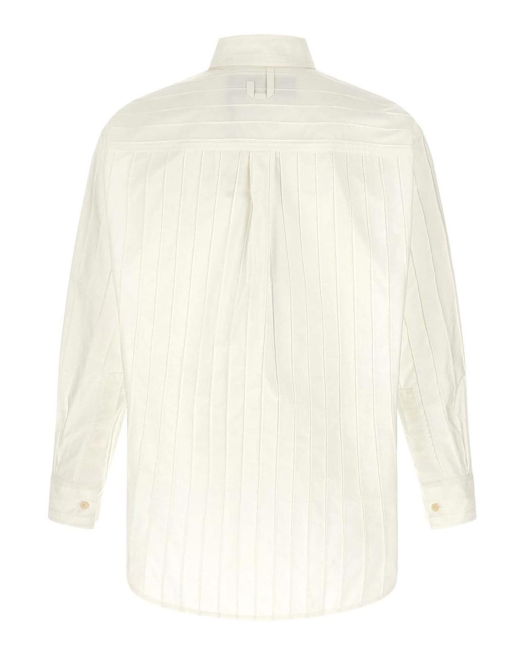 Jacquemus White La Chemise Camargue Shirt for men