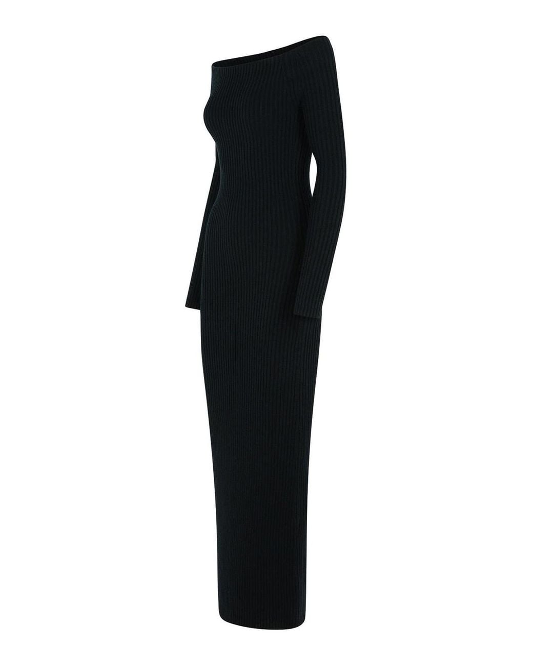 Max Mara Black Arnes 1234 Sheath Dress