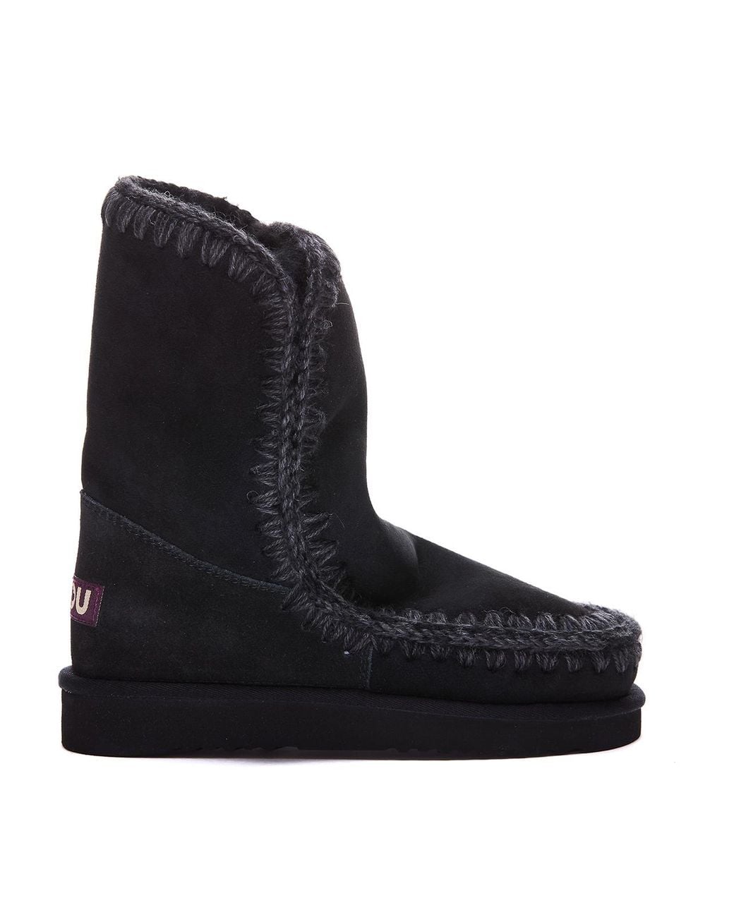 Mou Black Eskimo 24 Ankle Boots