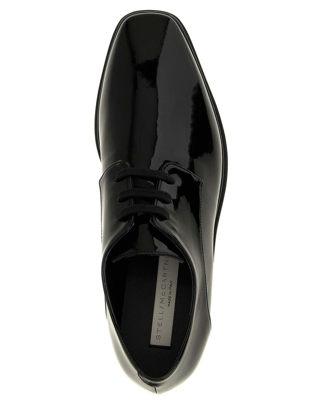 Stella McCartney Black Stellabration Capsule 'Monocrome Elyse' Wedges