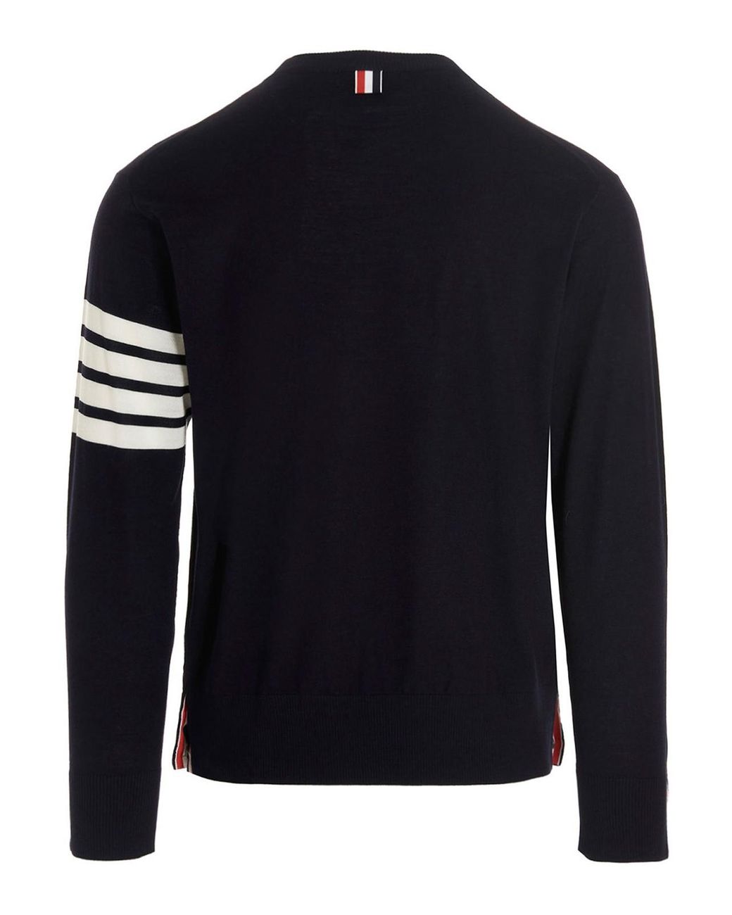Thom Browne Blue 4 Bar Sweater for men