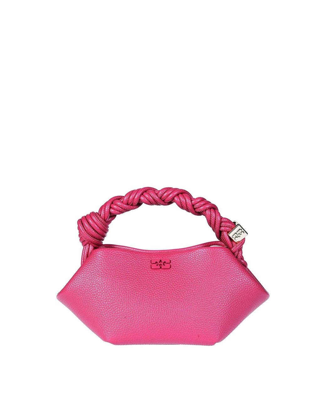 Ganni Pink Bou Mini Grained