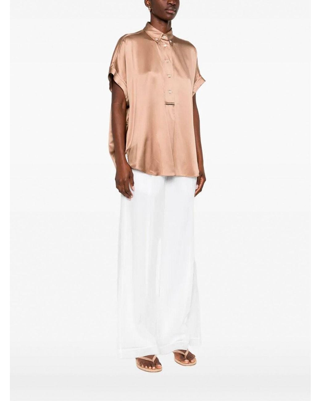 Brunello Cucinelli Pink Hemd