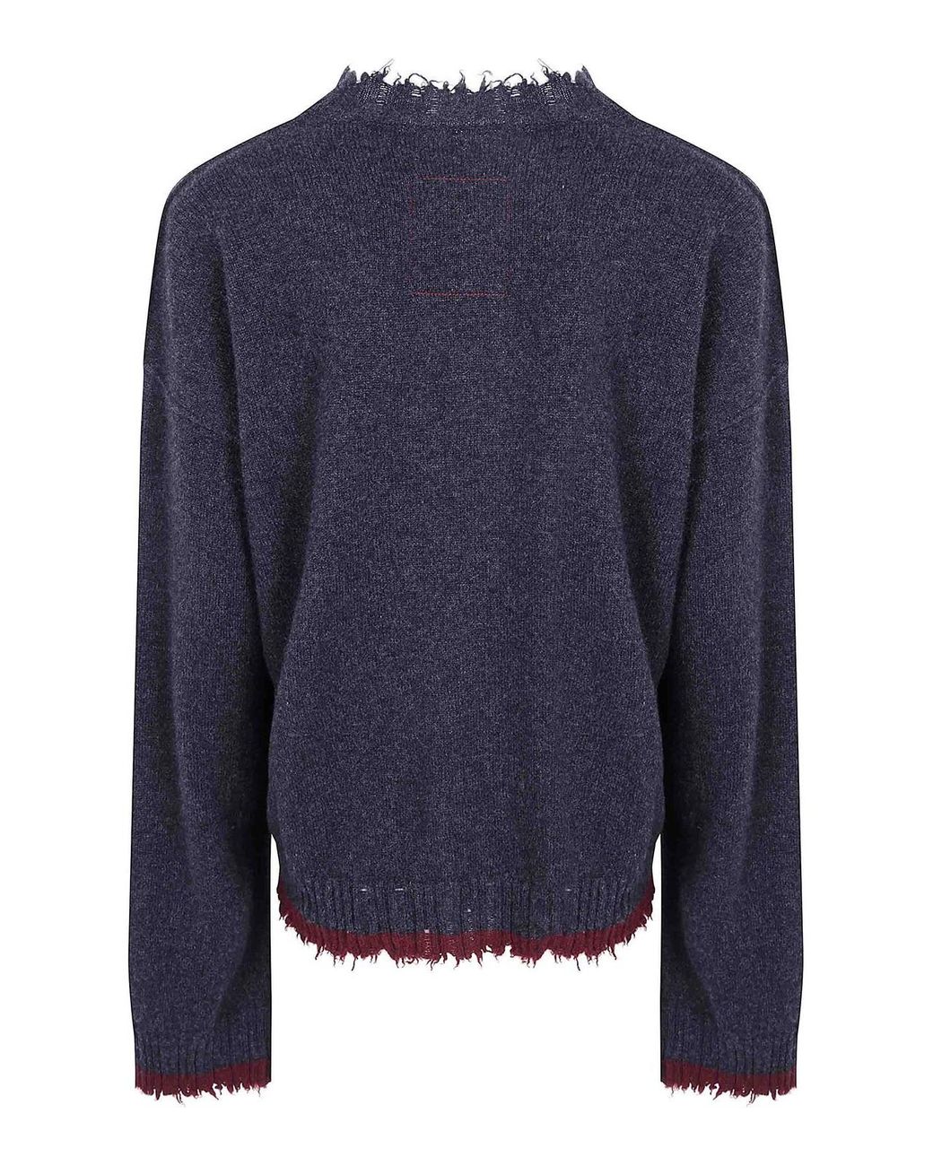 Uma Wang Blue Long Sleeves Top
