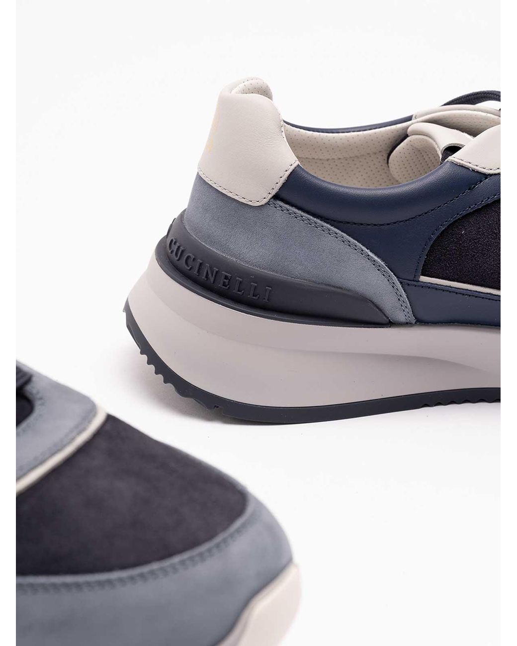 Brunello Cucinelli Blue Runners for men