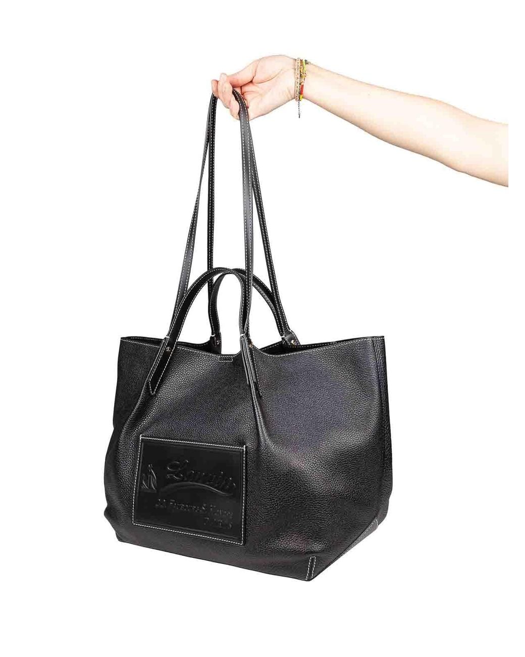 Lanvin Black Shopper