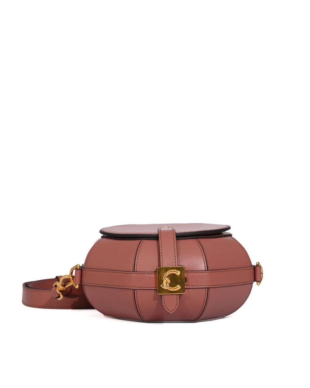 Coccinelle Pink Sewing Box Bag