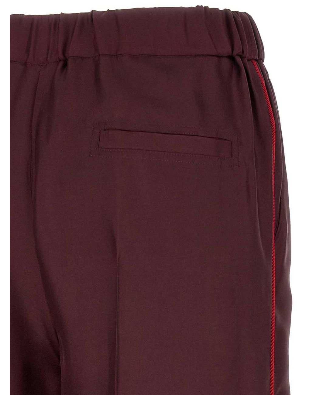 F.R.S For Restless Sleepers Purple Silk Trousers