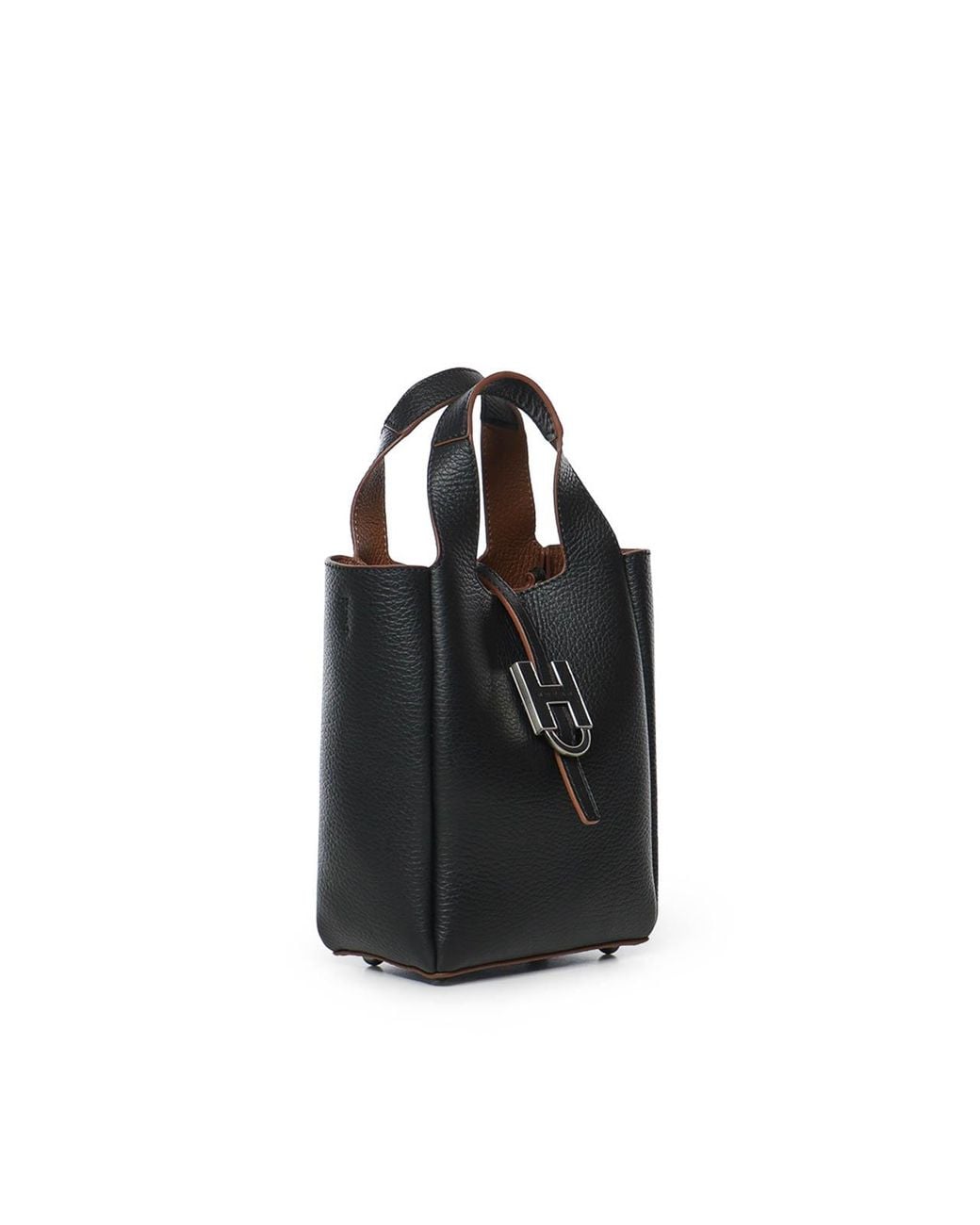 Hogan Black Trend Mini Shopping Bag