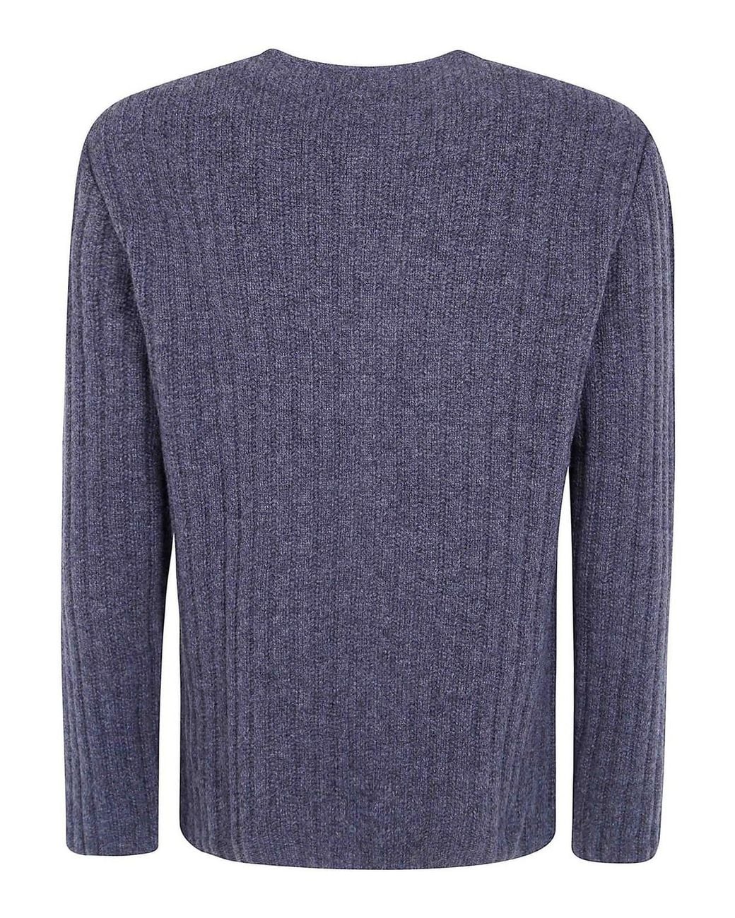 Pull Col Rond Lardini pour homme en coloris Blue