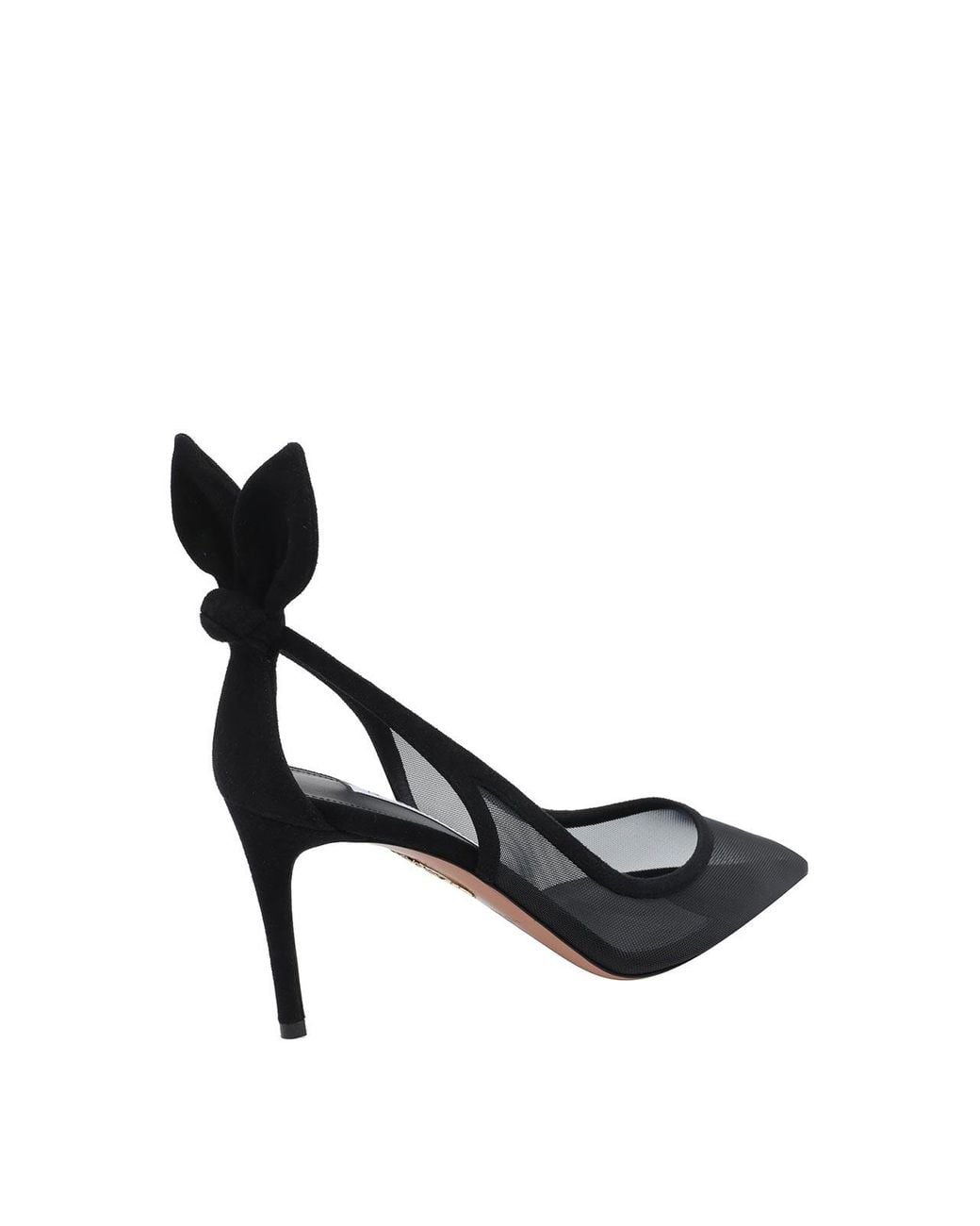 Aquazzura Black Bow Tie Pumps