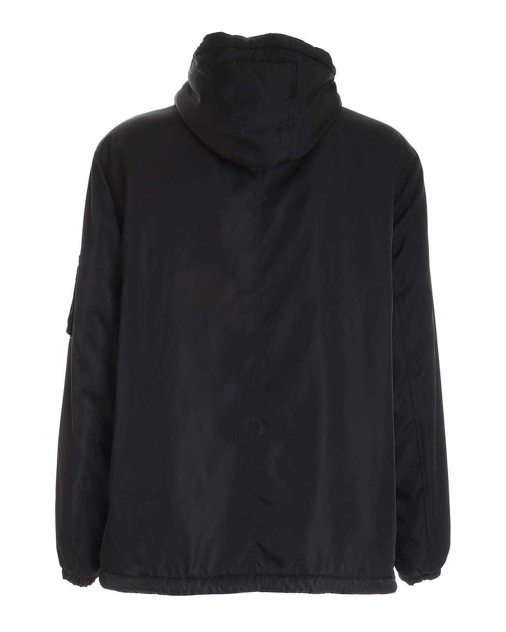 Moschino Black Logo Charm Padded Jacket for men