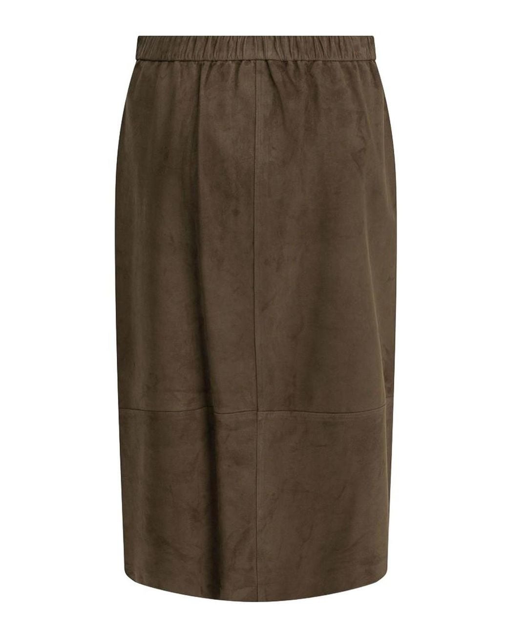 Max Mara Green Gazza Mini Skirt