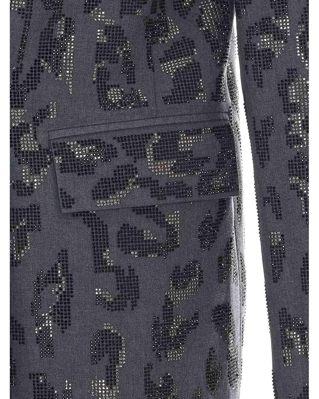 Mulberry Gray Jaguar Jacket