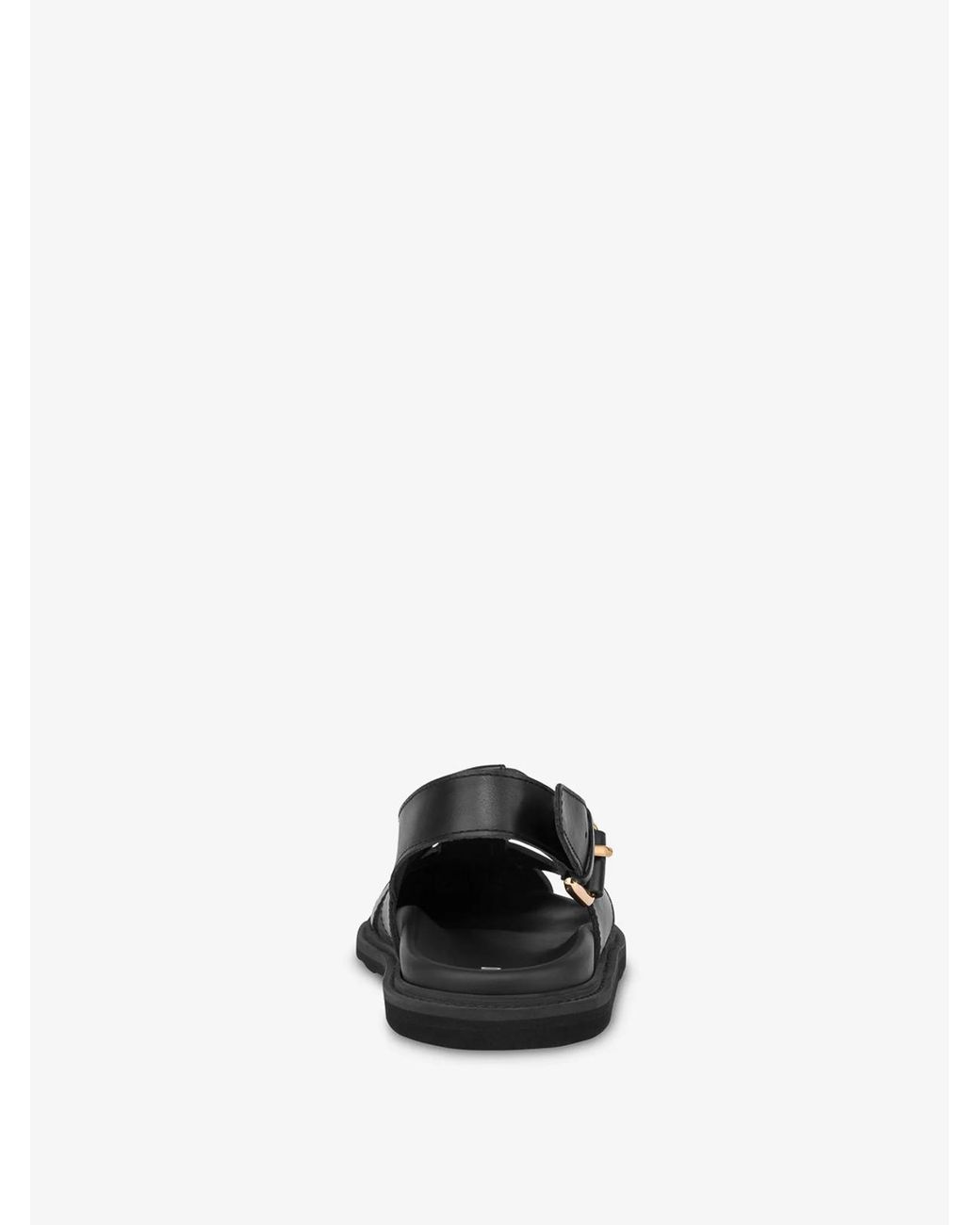 Moschino Black Sandalo Adrian for men
