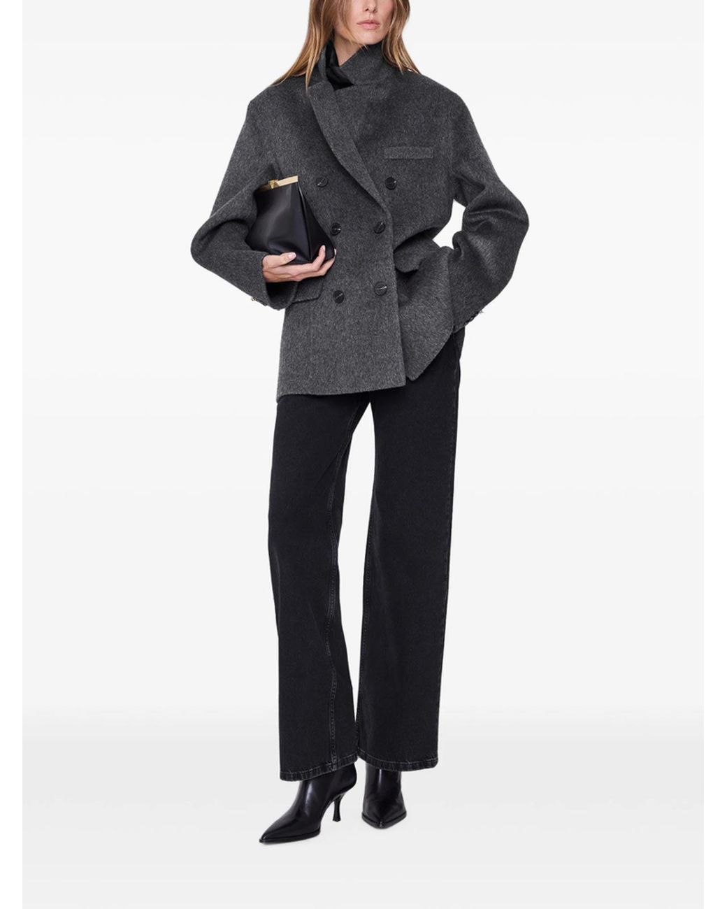 Anine Bing Gray Coat