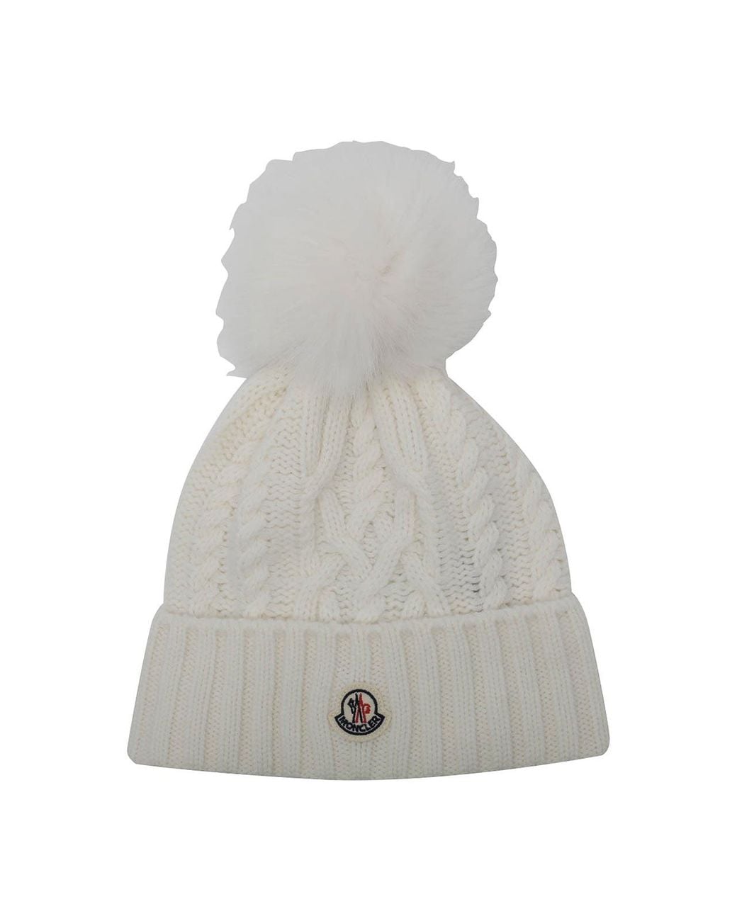 Moncler Gray Logo Hat