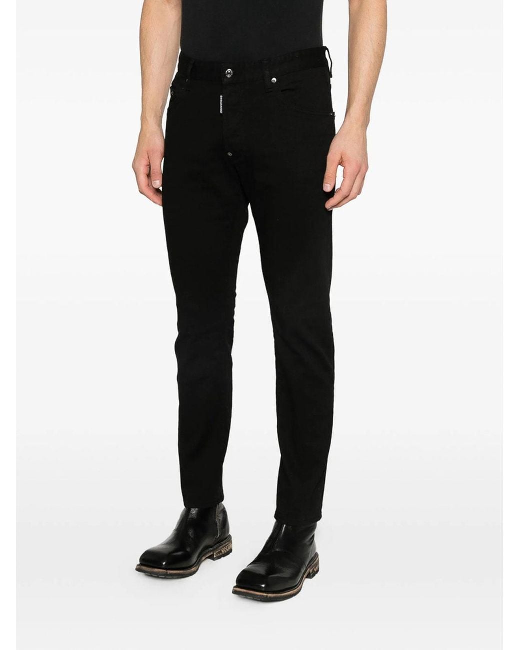 DSquared² Black Skater Jeans for men