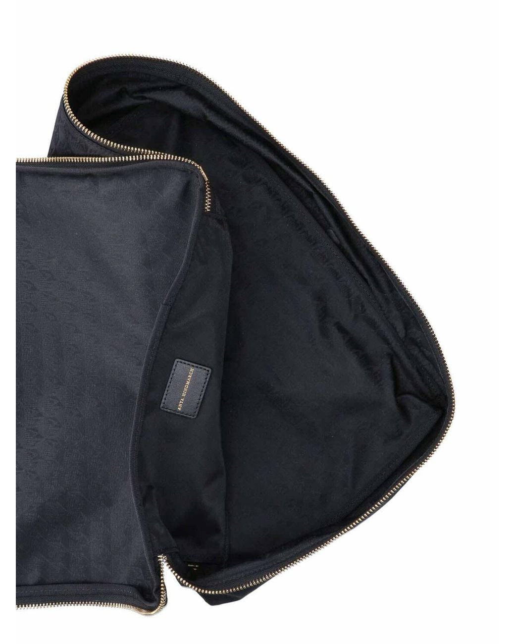 Anya Hindmarch Black Pouch Zip