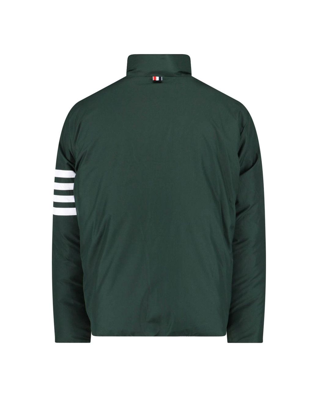Thom Browne Gray Reversible Down Jacket for men