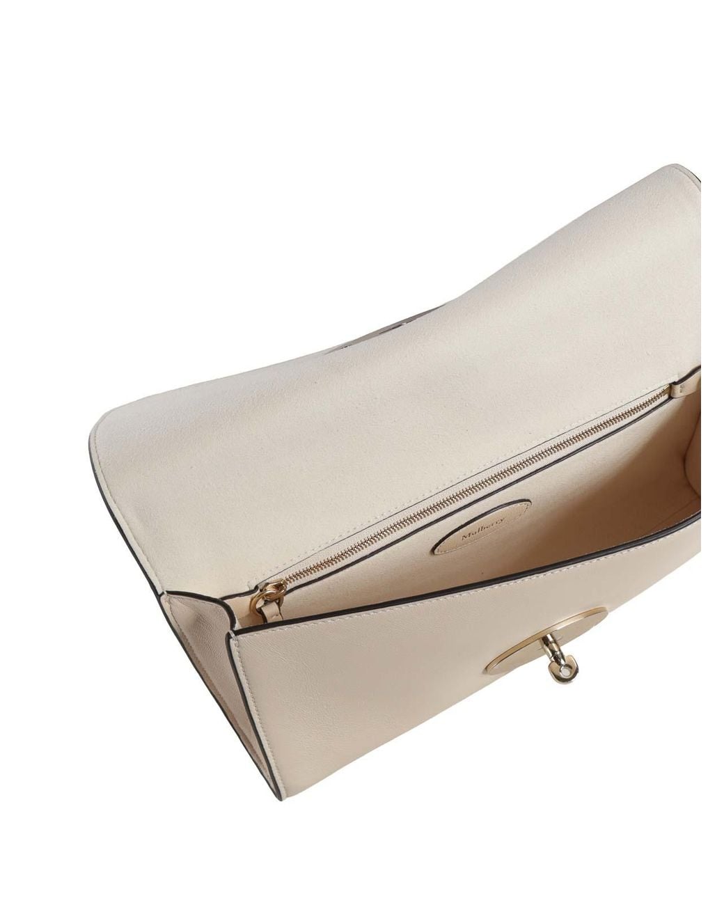 Mulberry Natural Lily Nappa Clutch