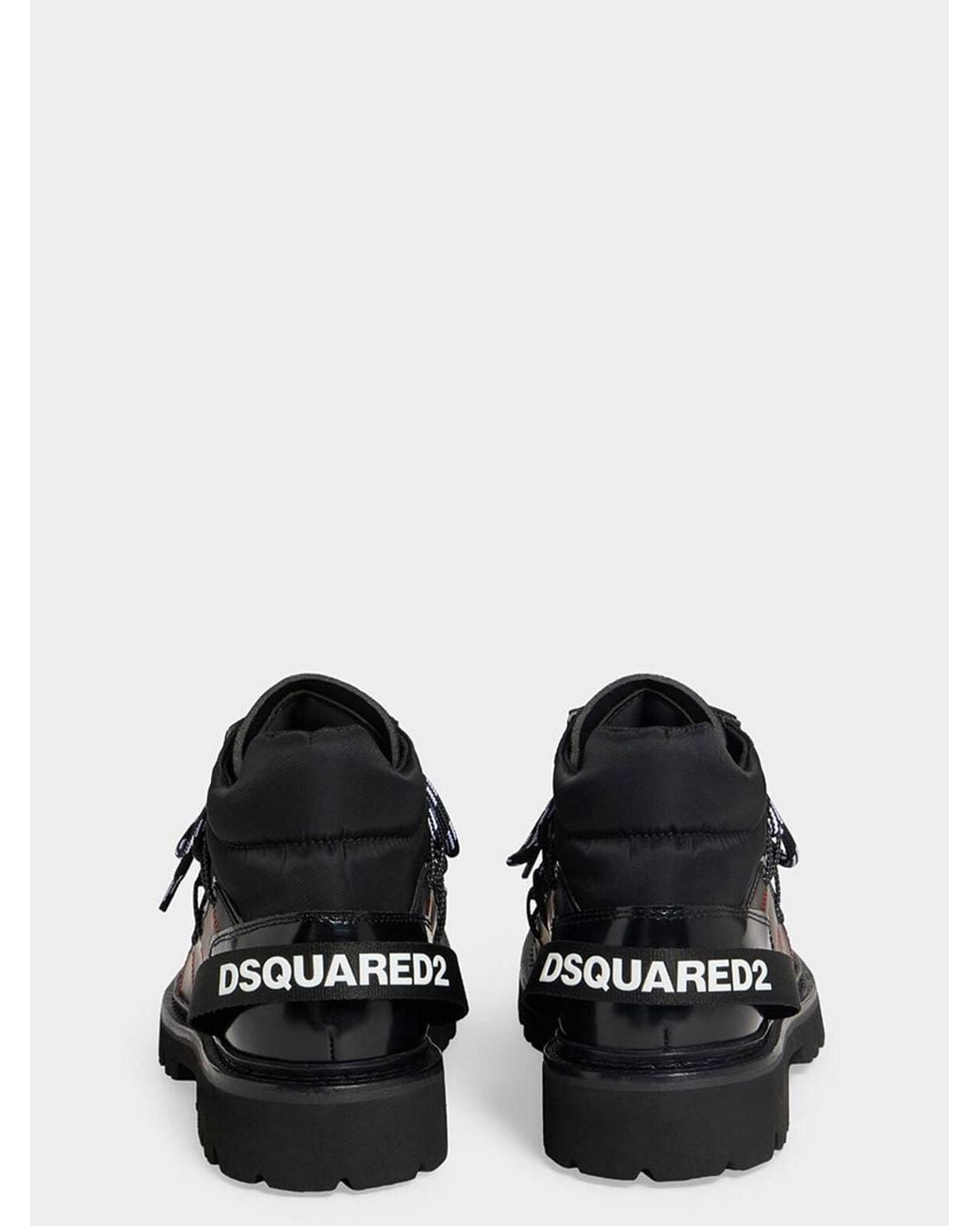DSquared² Black Boots for men