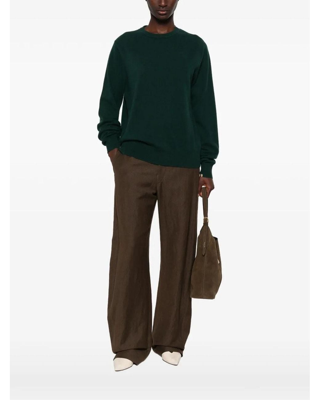 Extreme Cashmere Green Sweater Beclassic