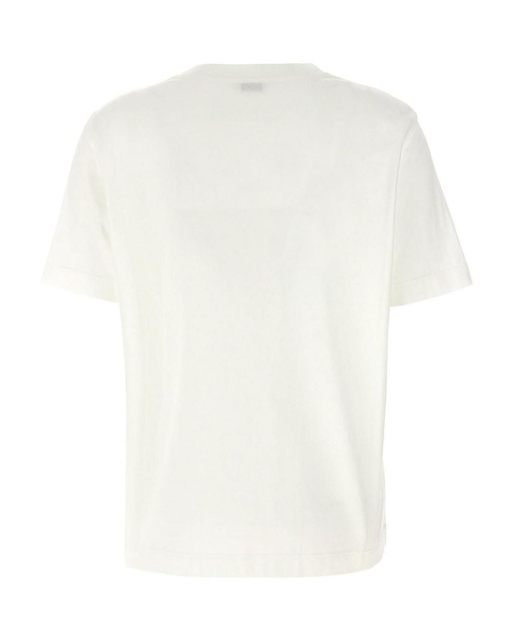 Brunello Cucinelli White T-Shirt Monile