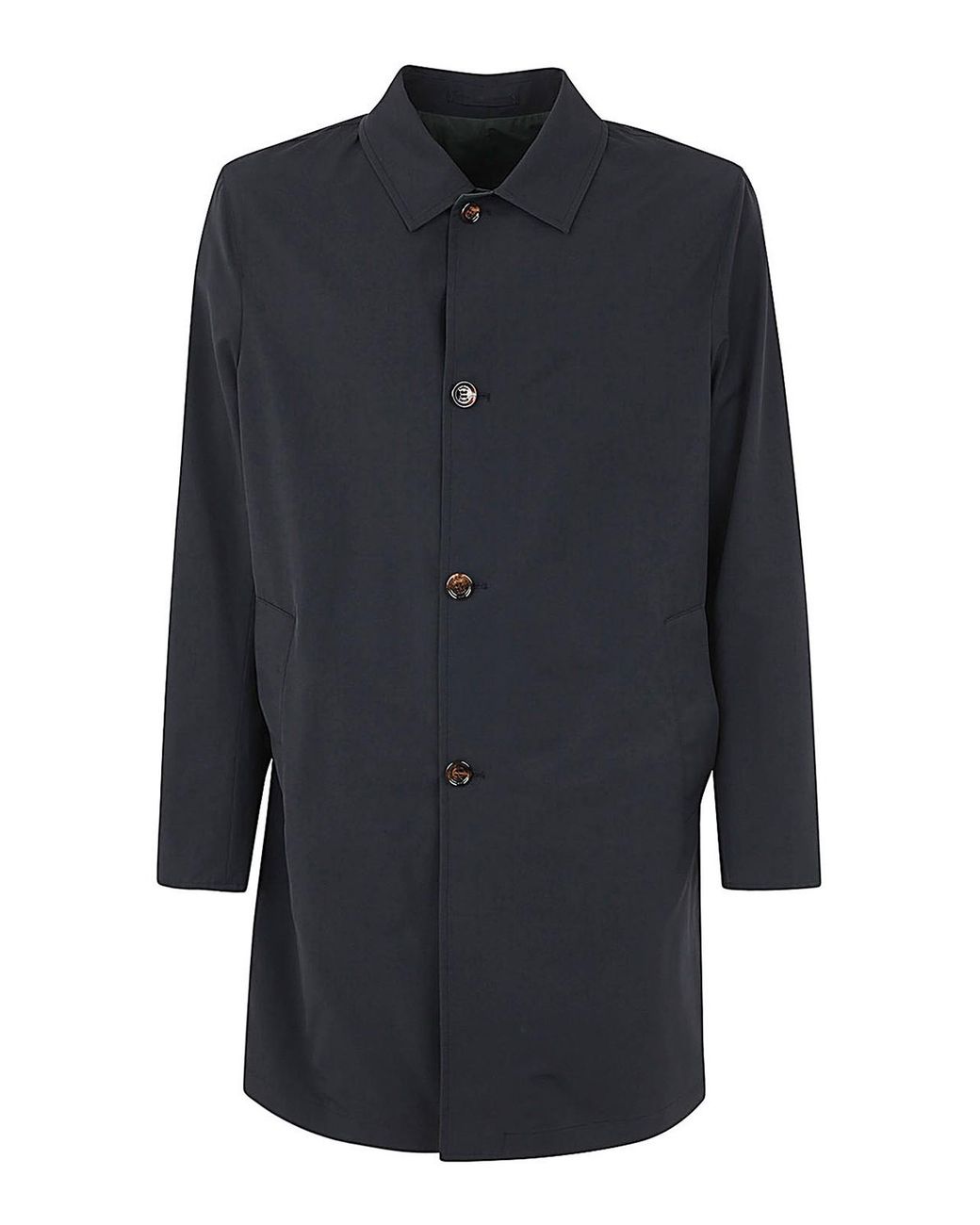 KIRED Blue Buttoned Coat for men