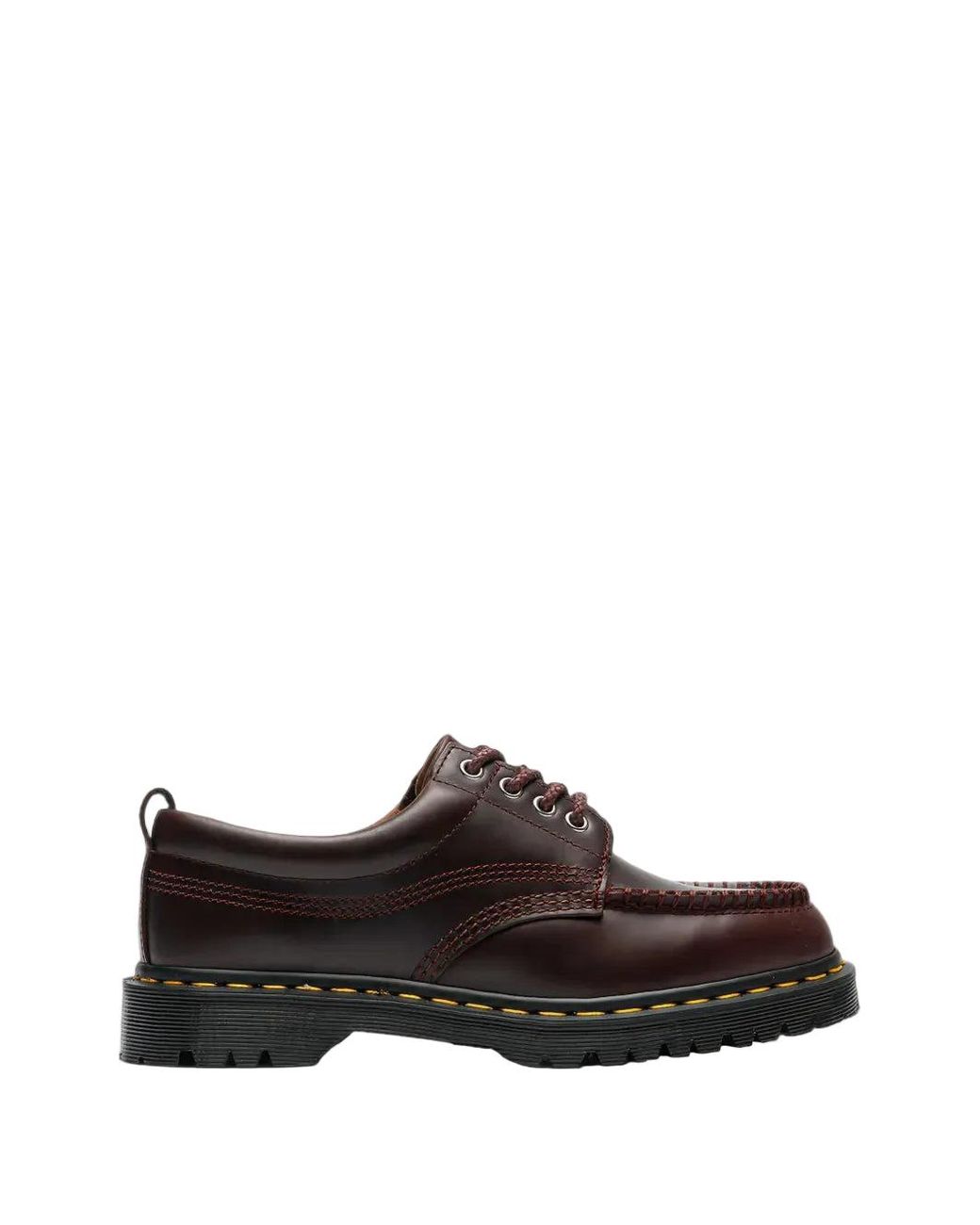 Dr. Martens Brown Lace-Up Leather Loafers for men