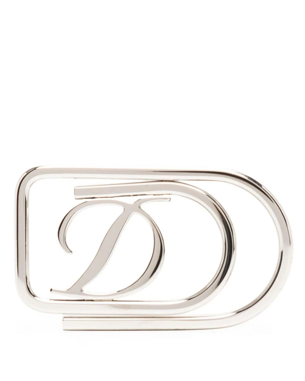 S T Dupont Natural Palladium Money Clip for men